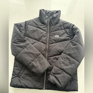 Vans Black Quilted puffer Jacket